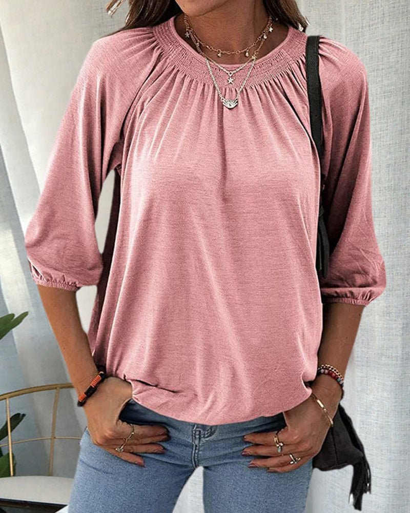 Lauren | Classic 3/4 Sleeve Tee