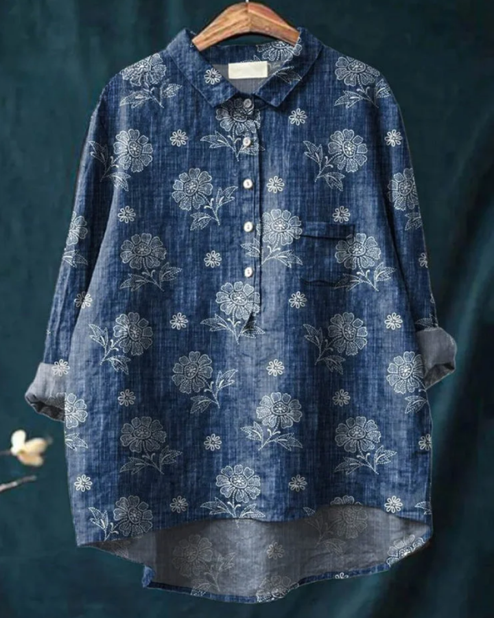 Edwina | Bloom Button Blouse