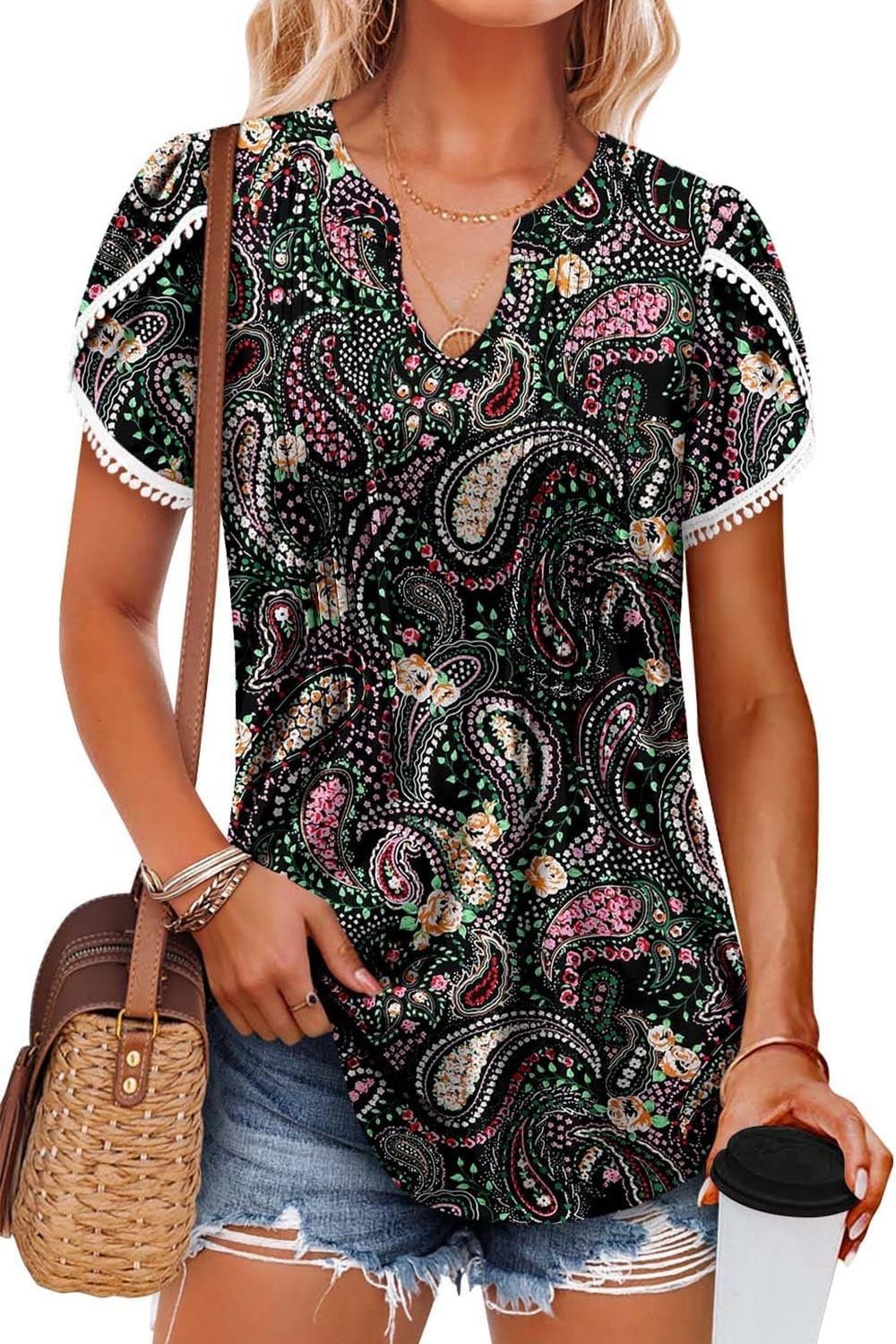 Johanna | Chic Fringe Blouse