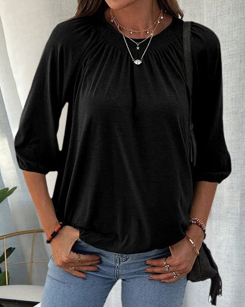 Lauren | Classic 3/4 Sleeve Tee