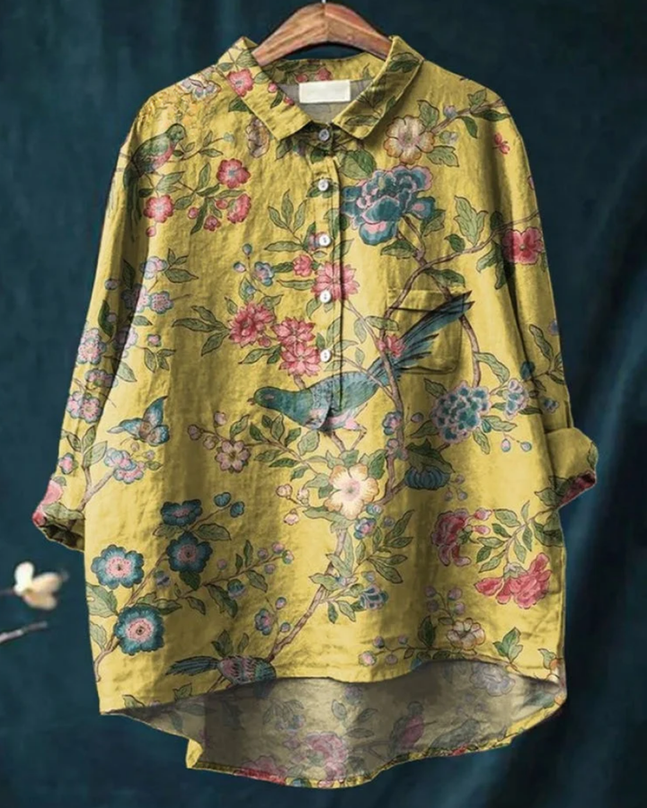 Edwina | Bloom Button Blouse