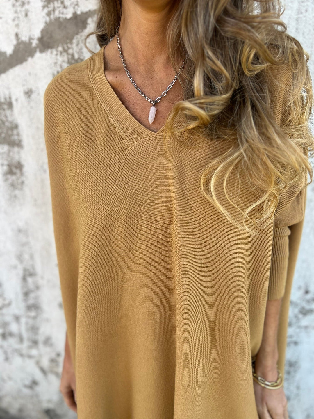 Amely | Batwing Knit Top