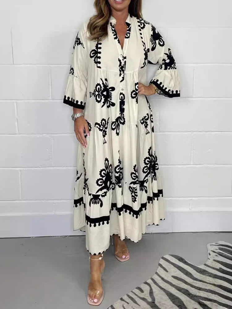 Valeen | Flowy Day Dress