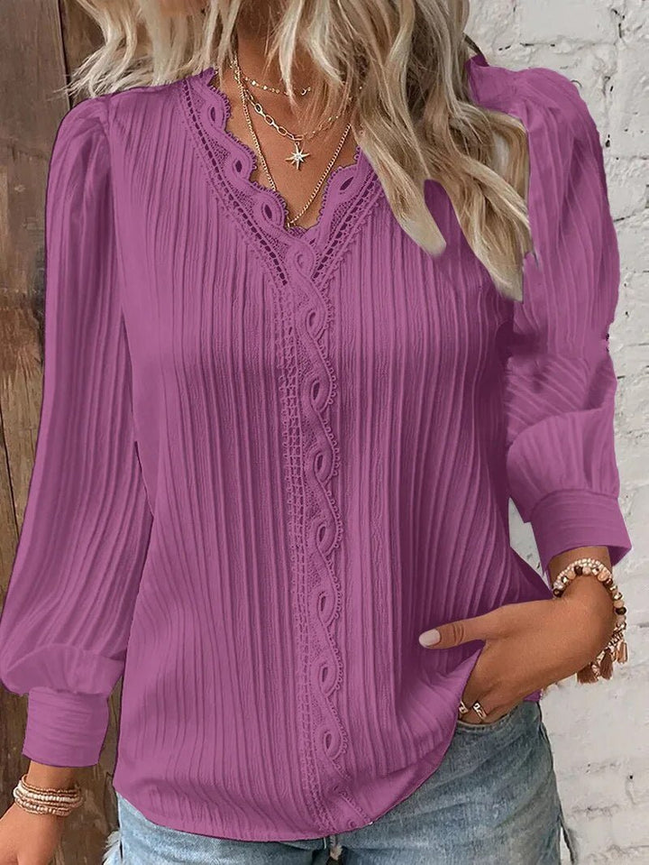 Lydia | Lace Detail Blouse