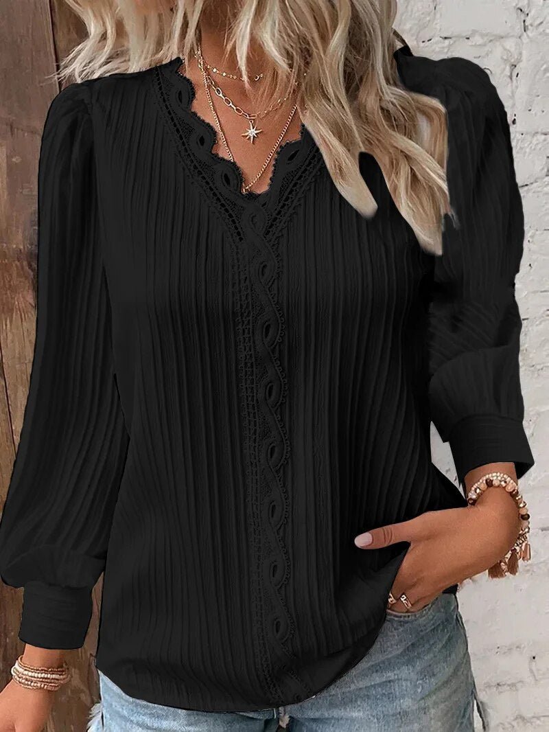 Lydia | Lace Detail Blouse