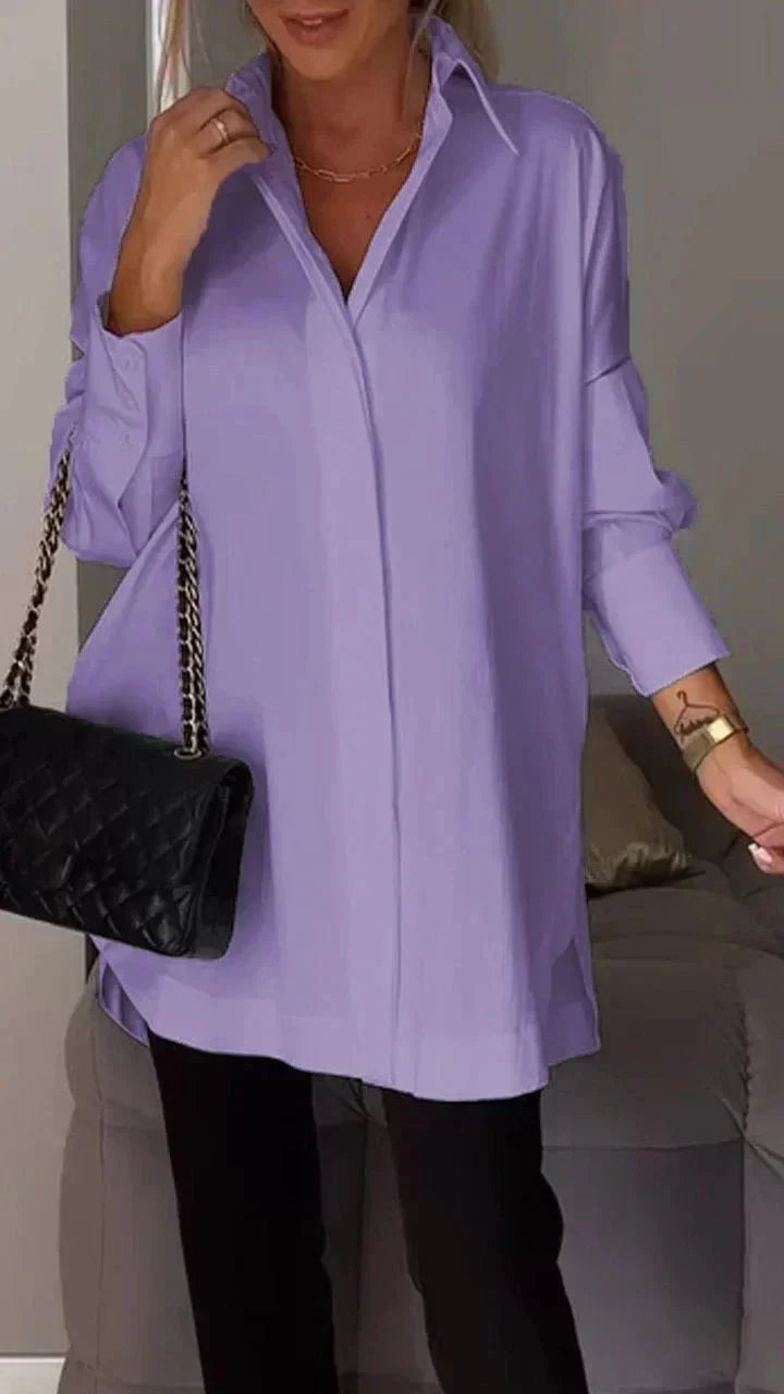 Carlamo | Oversized Button-Up Shirt